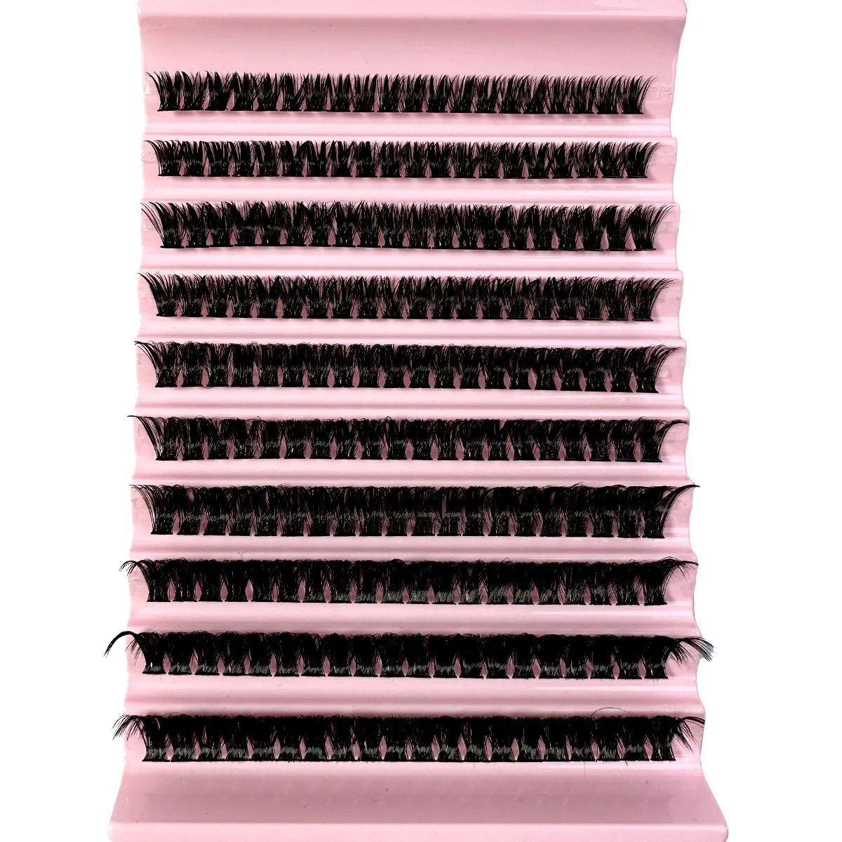 Pestañas de imitación de visón 540Cluster C rizador 9-16mm extensión de pestañas naturales mezcladas tira rusa 3D herramienta de maquillaje de pestañas Personal