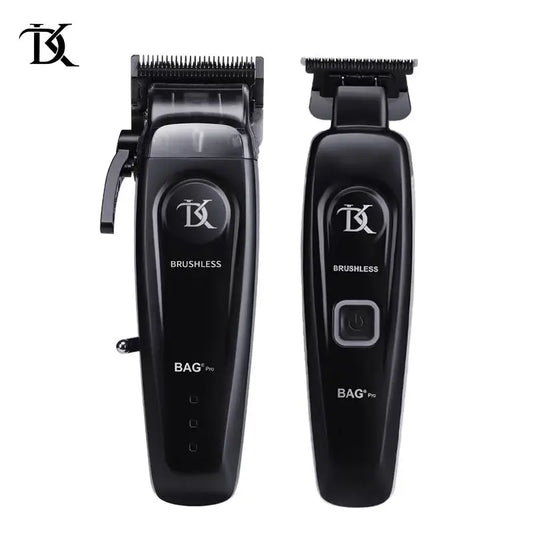 Cortapelos profesional para hombres 2025 DKBAG-078 recortador de barba dentada con cuchilla DLC con carga USB y Motor sin escobillas 7200 RPM