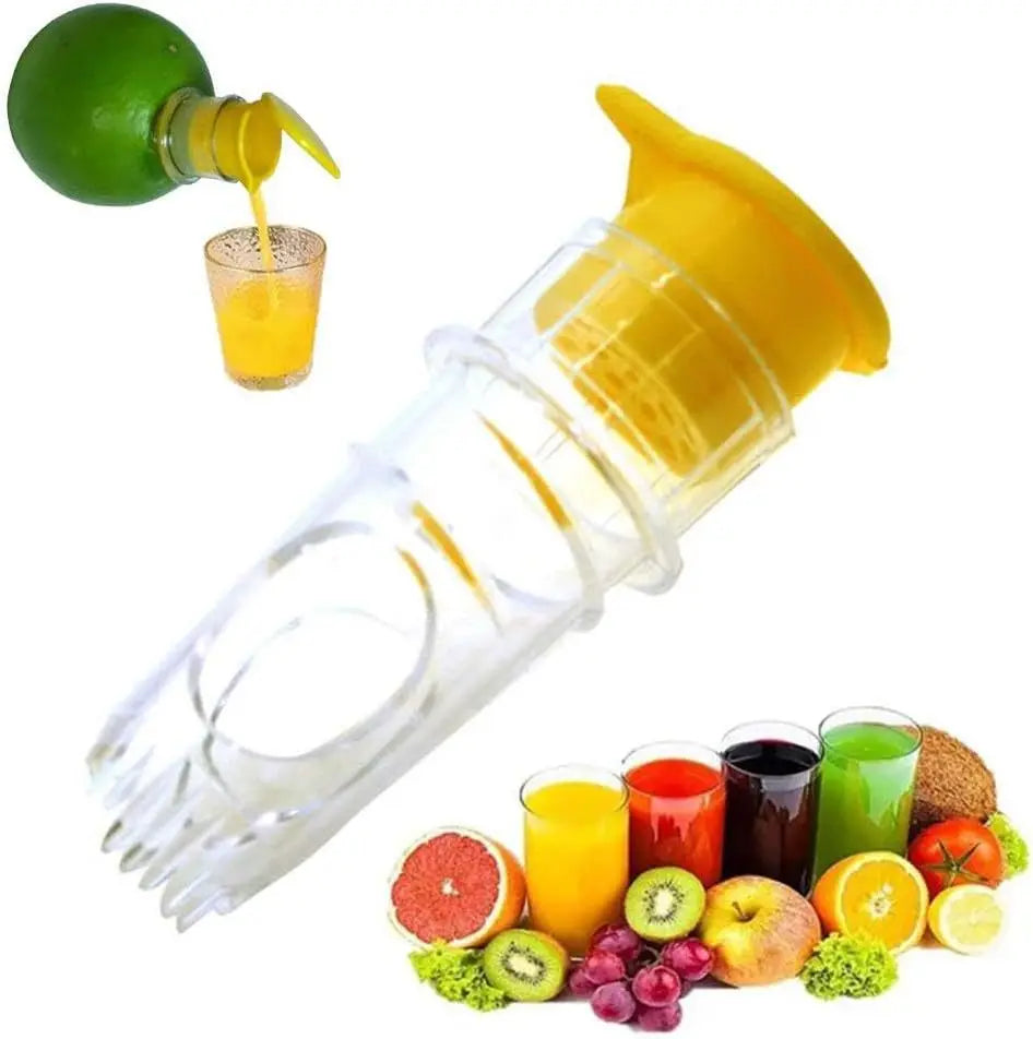 Exprimidor de limón Manual, Mini exprimidor de limón portátil, exprimidor de cítricos, escariador, exprimidor fácil de mano para limón, naranja, lechos y cítricos