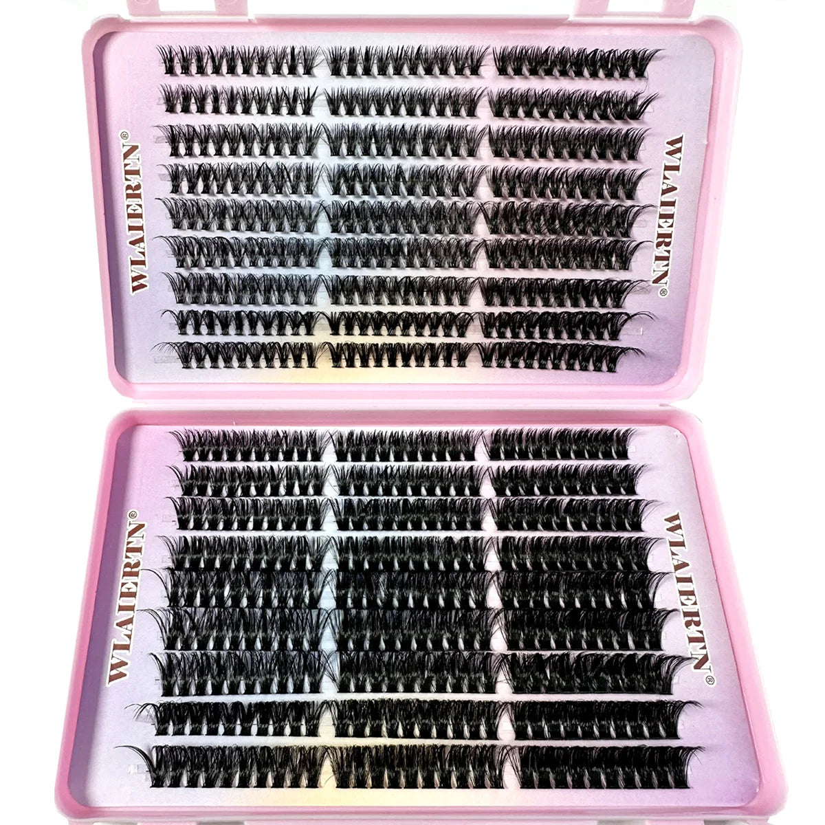 Pestañas de imitación de visón 540Cluster C rizador 9-16mm extensión de pestañas naturales mezcladas tira rusa 3D herramienta de maquillaje de pestañas Personal
