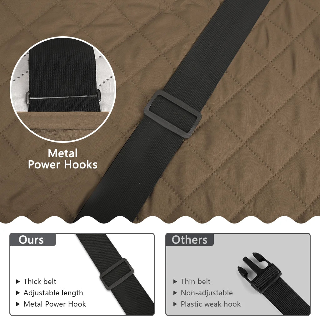 Fundas de sofá impermeables, funda antideslizante de 1/2/3/4 plazas para niños, mascotas, Protector de sofá lavable con correa elástica