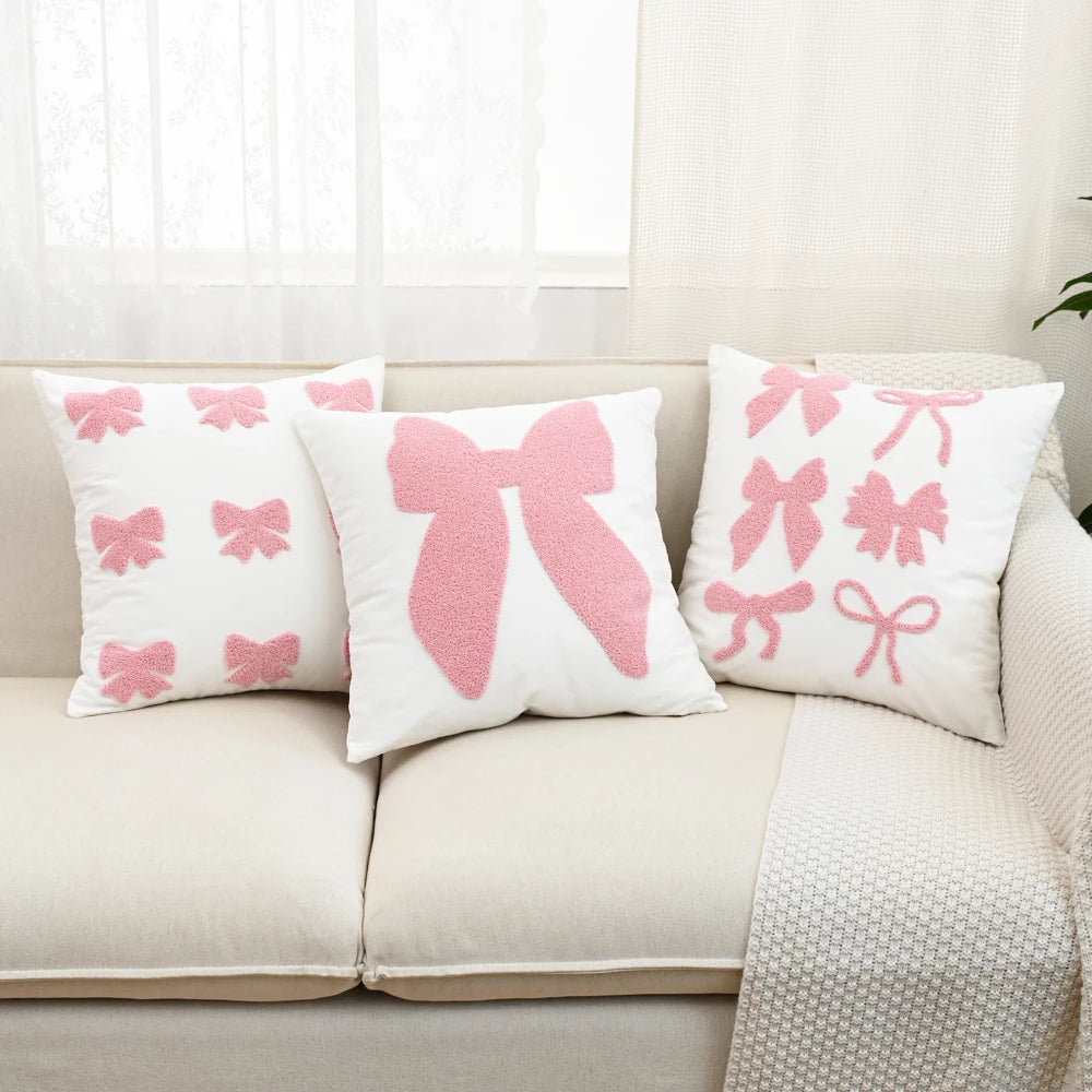 BUYNOW-fundas de cojín con Orejas de conejo, fundas de almohada de terciopelo holandés, decoración de felpa suave, fundas de almohada para sofá, decoración del hogar, 1 ud.