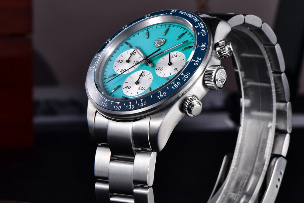 2025 nuevos relojes RollsTimi para hombre, reloj cronógrafo de cuarzo de lujo para hombre, espejo de zafiro AR, reloj de regalo resistente al agua para hombre luminoso