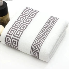 Toalla de playa bordada suave de lujo 100% algodón, Toalla de baño súper absorbente para adultos, toalla de baño de secado rápido, toallas de baño