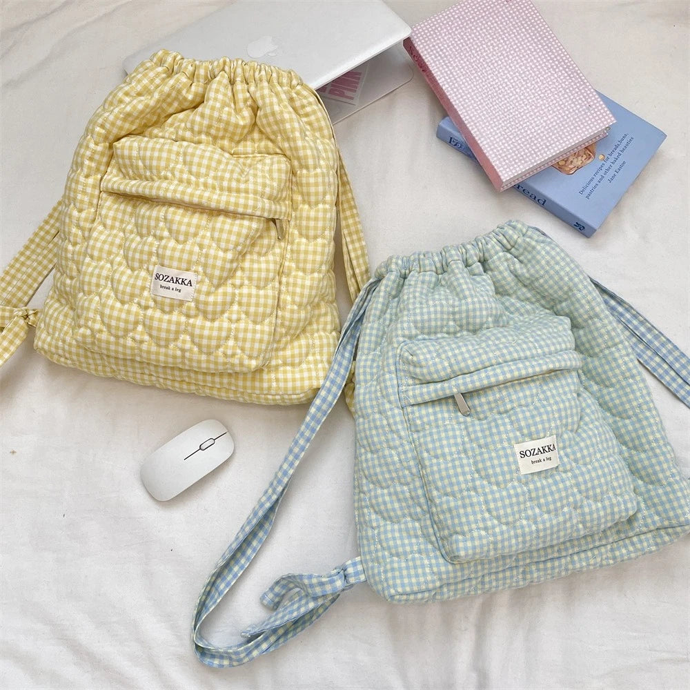 Nueva mochila para niños, bolso escolar portátil de gran capacidad para niños, mochila con cordón para chica a la moda de alta calidad con dibujos animados