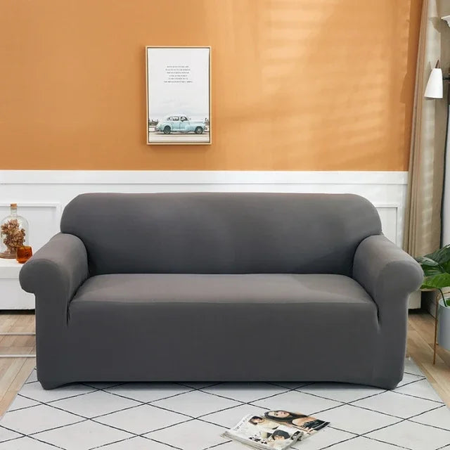 Funda de sofá de 1 pieza, funda de sofá elástica estampada/impresa para sofá esquinero de sala de estar, funda de sofá en forma de L