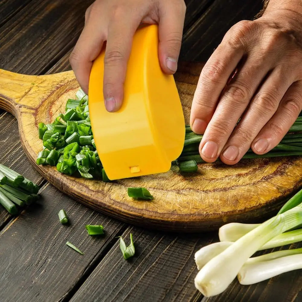Rodillo picadora de perejil multifuncional, mango cómodo, picadora prensada Manual de acero inoxidable, herramientas de cocina para el hogar y verduras