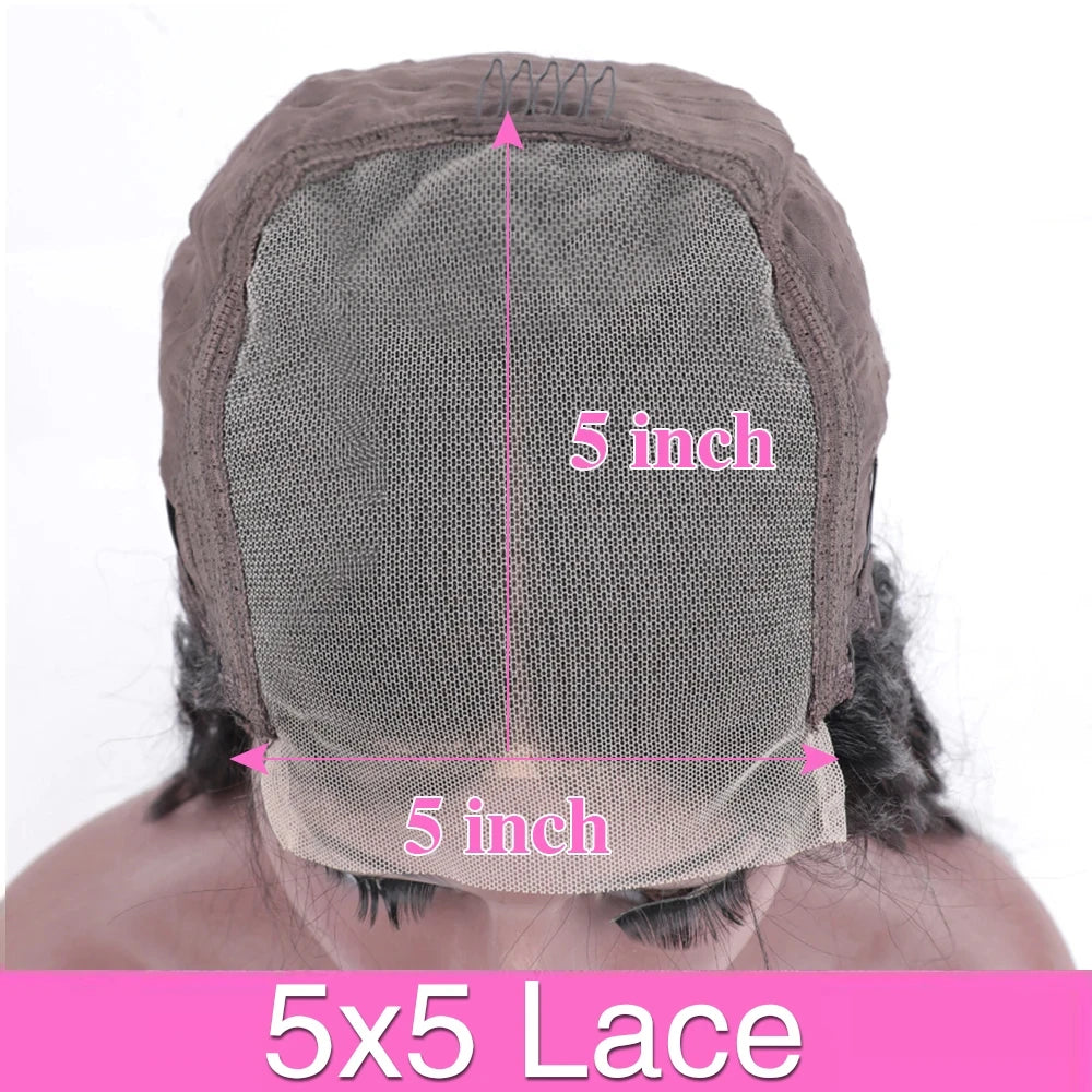 Peluca de cabello humano Frontal de encaje HD 13x6 de onda profunda 200 de densidad rizado de agua transparente 360 pelucas delanteras de encaje completo para mujeres 30 40 pulgadas