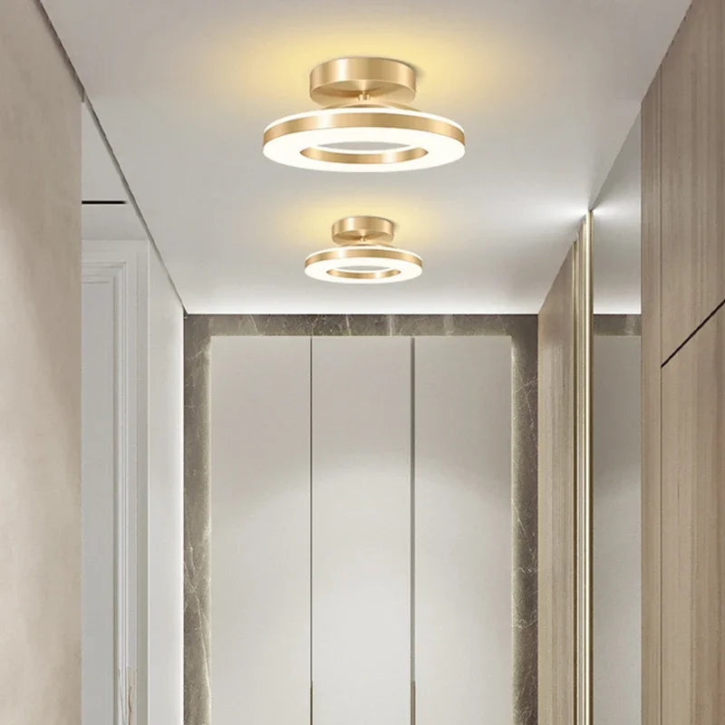 Lámpara de techo LED moderna, iluminación interior, decoración del hogar para dormitorio, mesa de comedor, sala de estar, balcón, pasillo, luz de techo