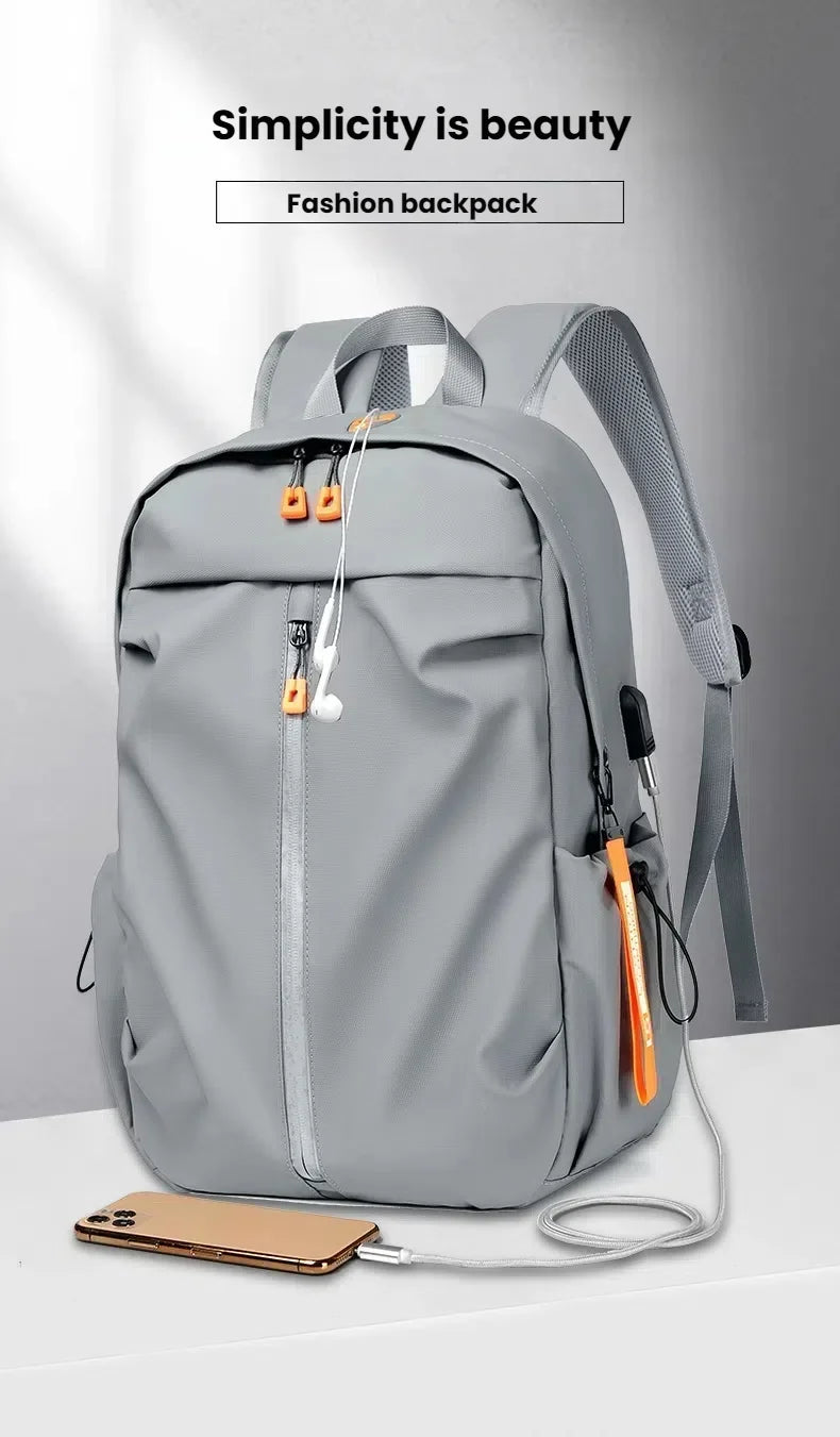 Mochila multifuncional de moda, gran capacidad, mochila de viaje informal, mochila para ordenador de negocios, mochila universitaria