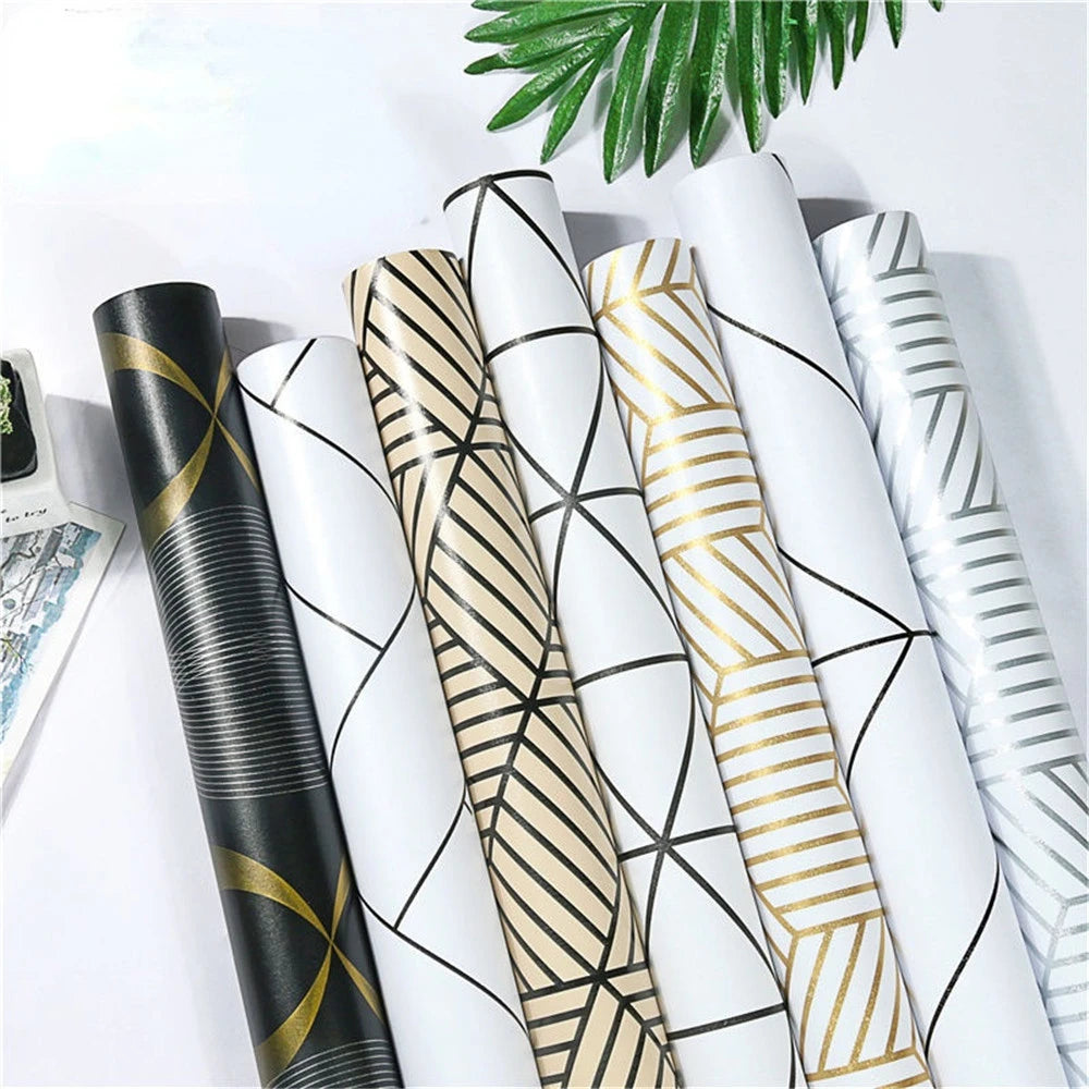 Papel tapiz hexagonal geométrico, papel tapiz autoadhesivo extraíble, papel de vinilo para decoración del hogar y dormitorio