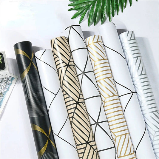 Papel tapiz hexagonal geométrico, papel tapiz autoadhesivo extraíble, papel de vinilo para decoración del hogar y dormitorio