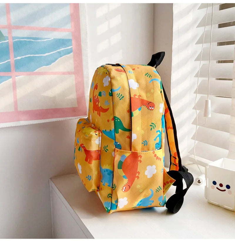 Mochila para niños pequeños, mochila preescolar ligera con bonitos dibujos, mochila de viaje para niño y niña