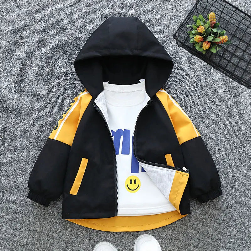 Abrigo para bebés, moda de primavera y otoño, uniforme de béisbol para niños, regalo de cumpleaños, chaqueta deportiva, ropa de abrigo para niños de 2 a 7 años