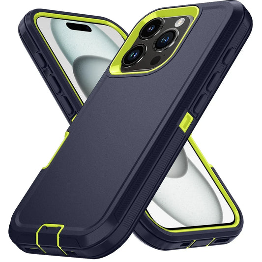 Otter Armor Box-funda de teléfono Defender a prueba de golpes para Iphone 16 11 12 13 14 15 Pro Max XSMAX 7 8 SE2 16E, funda trasera dura con Clip