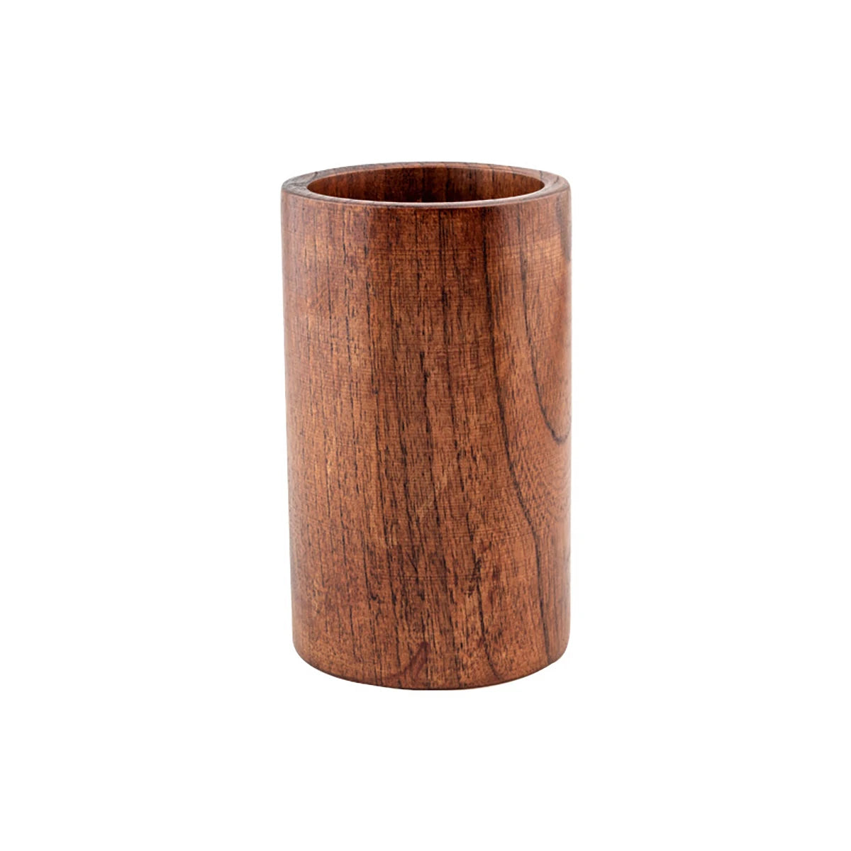 Utensilios de cocina de madera, juego de cuchara y espátula para el hogar, cuchara para ensalada, tenedor, cuchara agitadora, juego de cocina para hornear con cubo de almacenamiento