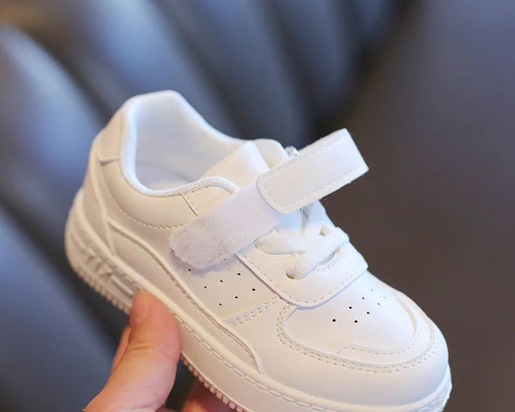 Zapatillas, zapato para niña, primavera Otoño, zapato blanco para niño, zapato informal para correr para niño, zapatillas de suela blanda antideslizantes, tenis para niño, artículo superventas