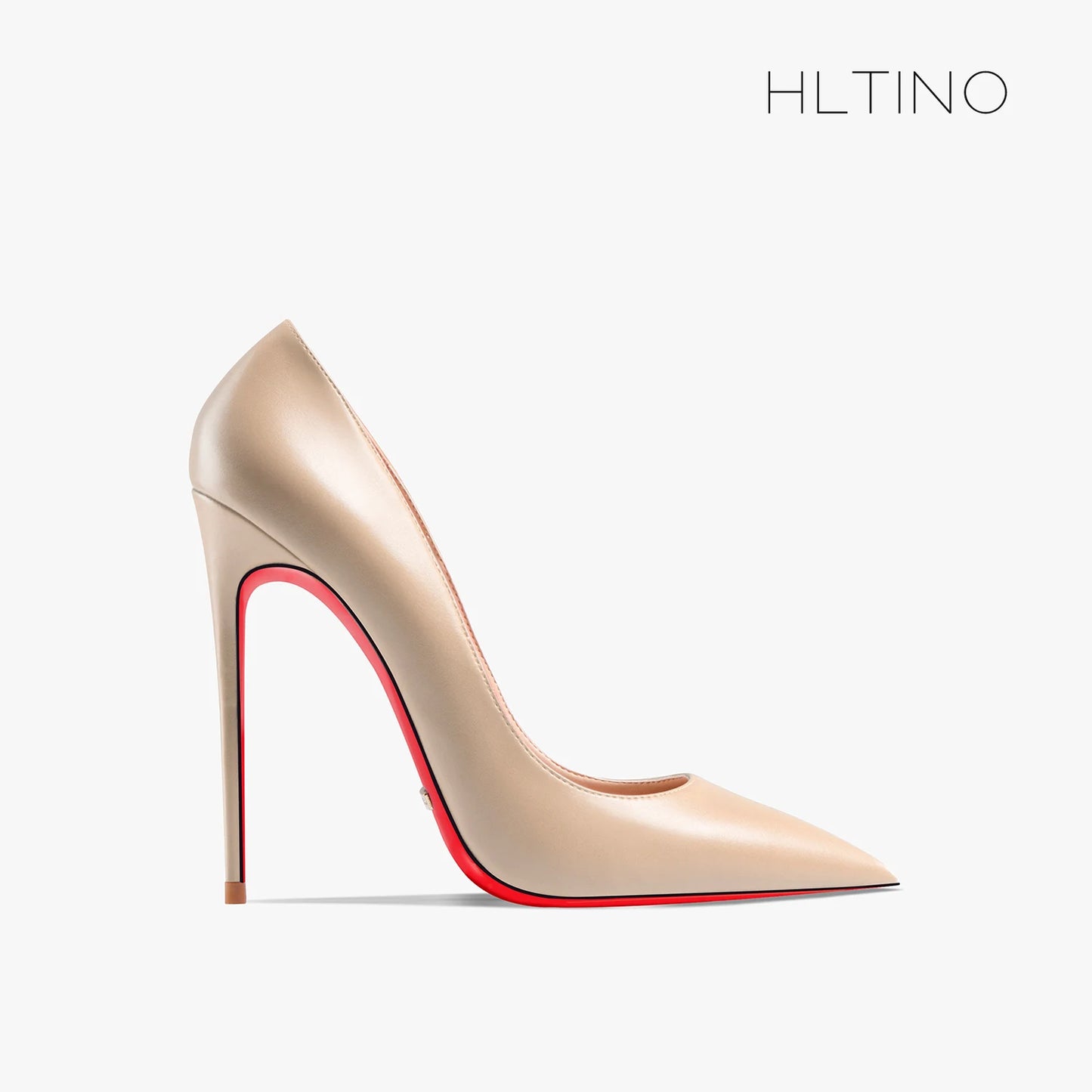 Zapatos de mujer 2025, marca de lujo, zapatos de tacón con suela roja, fondo rojo, puntiagudos, tacones altos de diseñador, zapatos elegantes de fiesta a la moda para mujer, 12cm