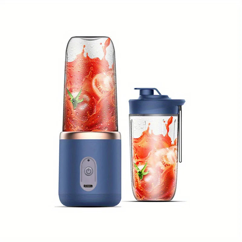 Licuadora Portátil Eléctrica con 6 Cuchillas, Multifuncional, para Jugos, Smoothies, Hielo y Procesamiento de Alimentos