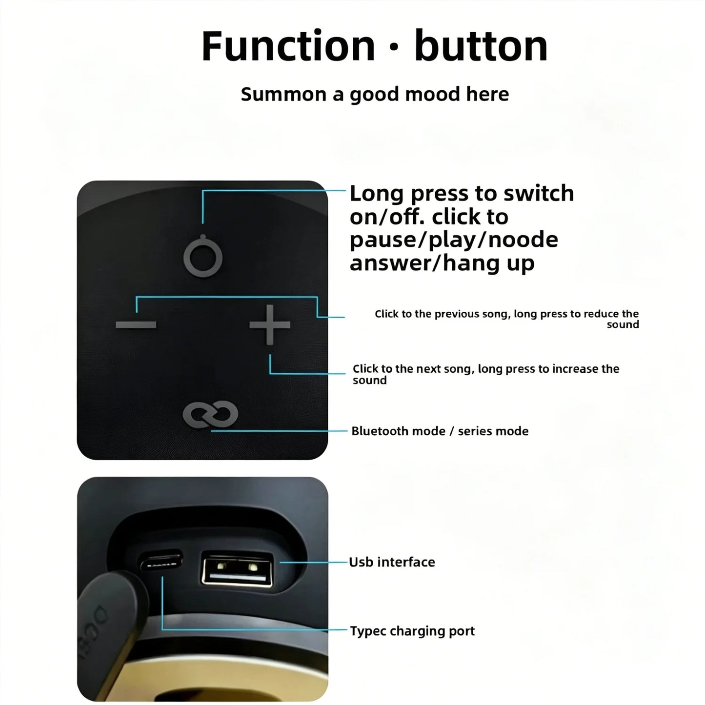 Altavoz Bluetooth Portátil para Exteriores con Alexa, Diseñado para Owl, con Sonido de Alta Calidad y un Diseño Mini de Escritorio