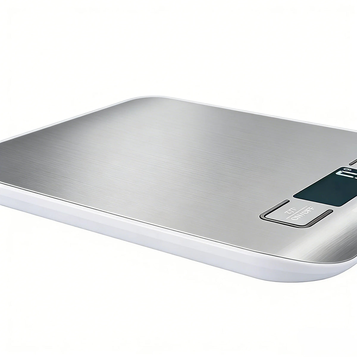 Báscula Digital de Cocina 10/5kg-1g con Pantalla LED, Panel de Acero Inoxidable, Báscula Electrónica para Pesar Alimentos, Snacks y Herramientas de Repostería