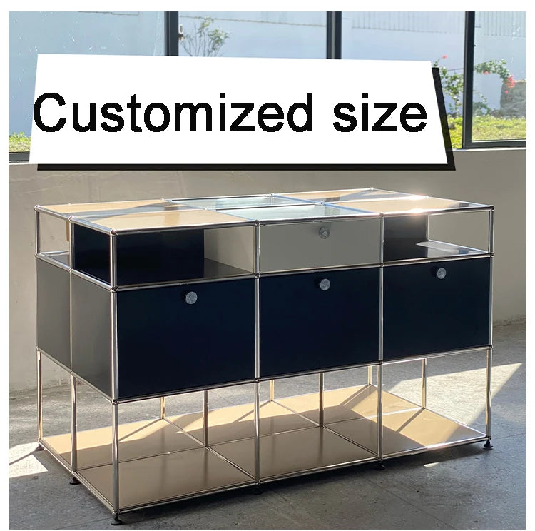 Módulo de equilibrio Modular, estante de almacenamiento de muebles DIY, aparador, gabinete de tamaño personalizado, soporte de TV, organizador, mesita de noche