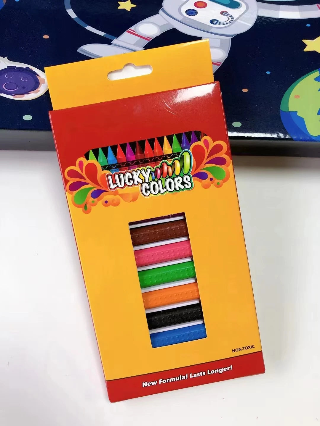 Crayón de cera de 12 colores, no se sucia las manos, crayones lavables, dibujo, pintura, palos de crayón, crayones de cera de colores, suministro de arte