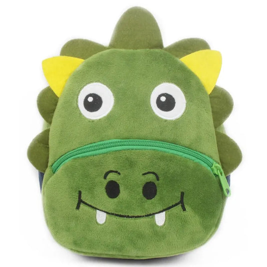 Mochila de felpa con diseño de animal en 3D, mochila de moda para la escuela