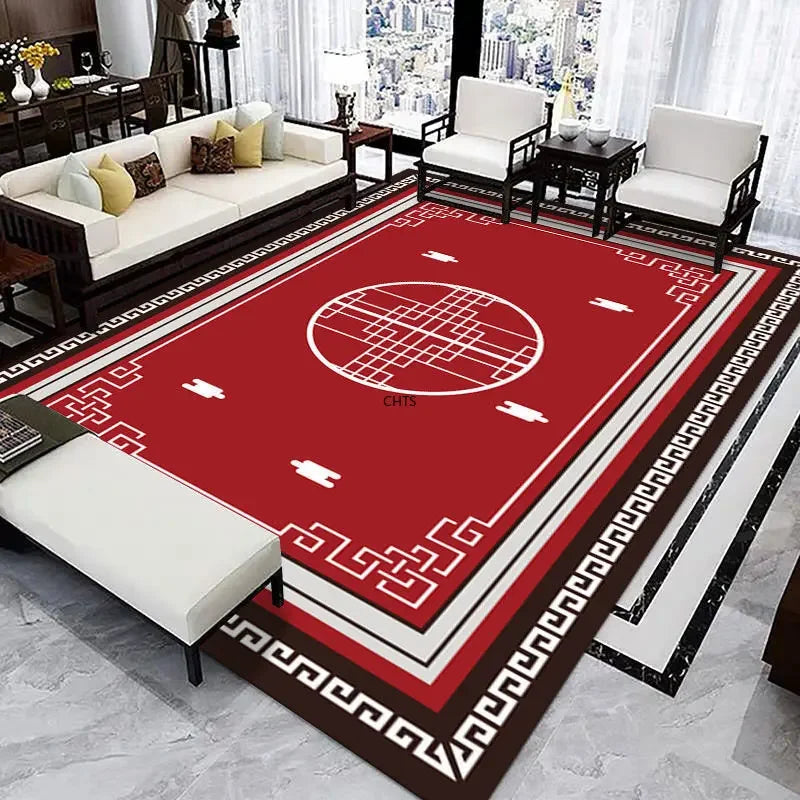 Alfombra moderna y sencilla para el hogar, alfombra para dormitorio, sala de estar, decoración grande para dormitorio, mesas de centro para el hogar, alfombra lavable