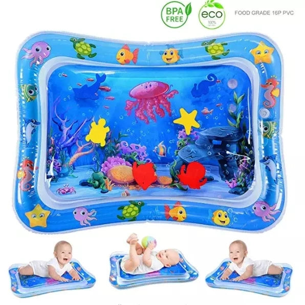 Alfombra Inflable Infantil para Jugar Seguro en Verano, Cómoda e Impermeable para Uso en Casa y Jardín