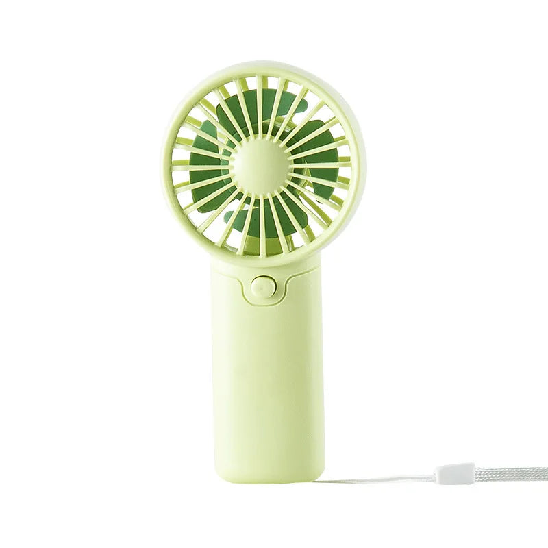 Ventilador Portátil MEET SUN, Ventilador Pequeño Creativo y Conveniente, Ventilador de Bolsillo, Ventilador de Mano Ligero con Batería AAA, Mini Ventilador de Mano, Enfriador de Aire