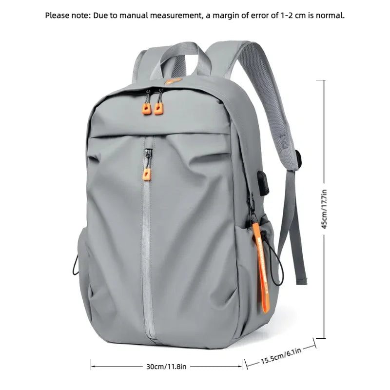Mochila multifuncional de moda, gran capacidad, mochila de viaje informal, mochila para ordenador de negocios, mochila universitaria