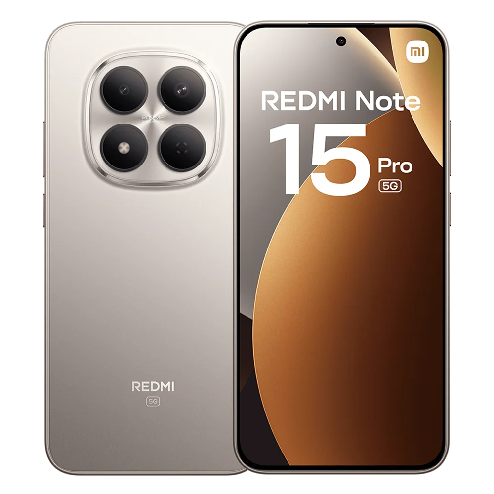 Xiaomi Redmi Note 15 Pro 5G Versión Europea 8+256GB MTK Dimensity 7400-Ultra Pantalla AMOLED 6,83" 1.5K, 120Hz, 200MP, IP68, NFC