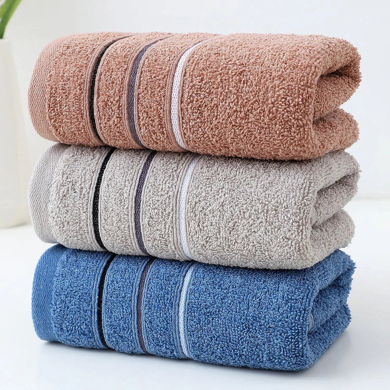 Paquete de 1 Toalla Absorbente Suave de Primera Calidad - Adecuada para Uso Doméstico, Toallas de Baño y Toallas Faciales en una Variedad de Colores.
