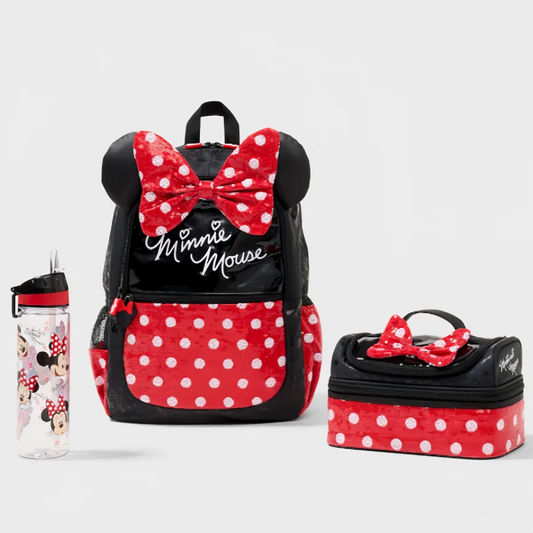 Mochila de dibujos animados australianos de gran capacidad para estudiantes, con ruedas, para deportes, con vaso de popote, lonchera y bolsa de almuerzo, y mochila con sombrero.
