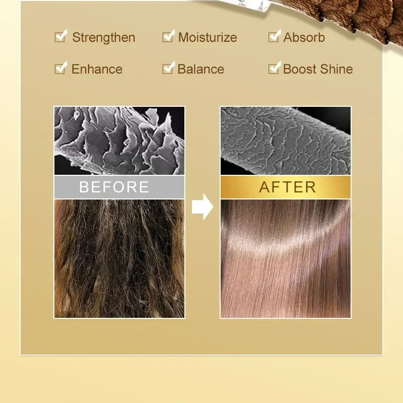 Aceite de argán marroquí, aceite nutritivo para el cabello, suero suavizante para el cabello suave, reparación de Frizz dañado, tratamiento para el cabello seco, cuidado del cabello