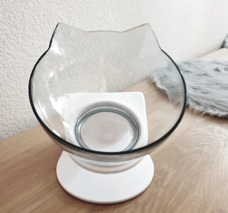 Cuenco doble antideslizante para perros y gatos, cuenco con soporte para alimentación de mascotas, cuenco de agua para gatos, cuencos para comida para mascotas, alimentador para perros, suministros de productos
