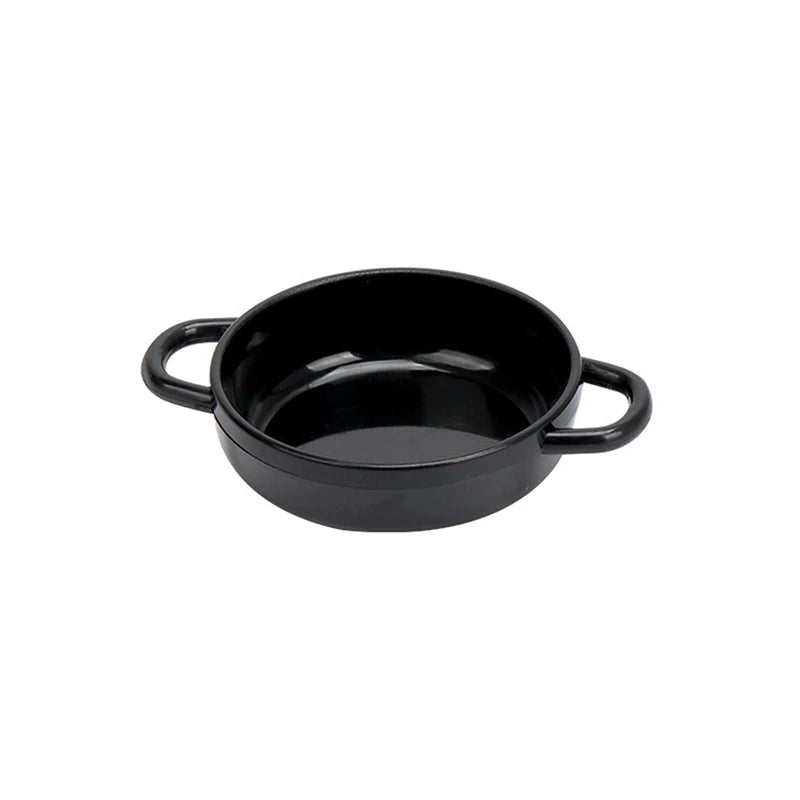 Mini olla para casa de muñecas, modelo de casa de muñecas en miniatura, utensilios de cocina decorados, accesorios para casa de muñecas, 1 ud.