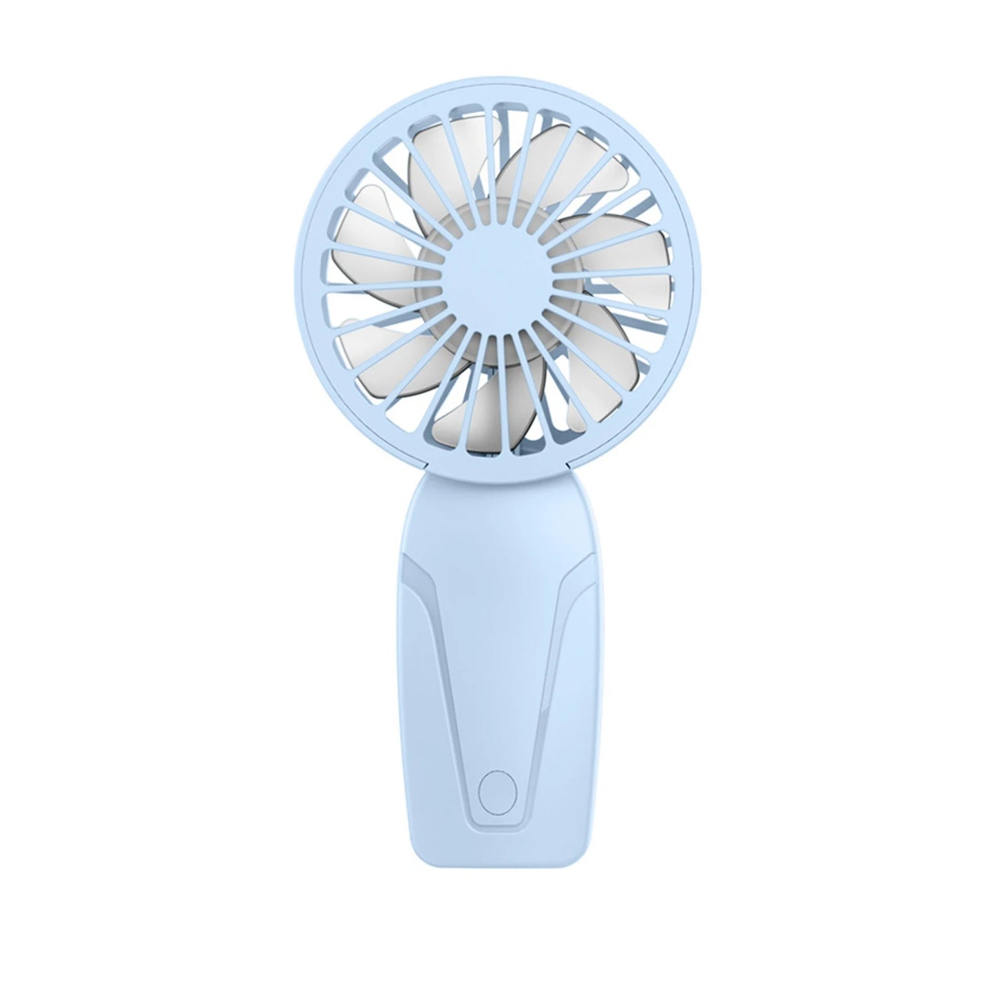 Ventilador pequeño de mano portátil, Mini ventilador de bolsillo, recargable por USB, ligero, ABS