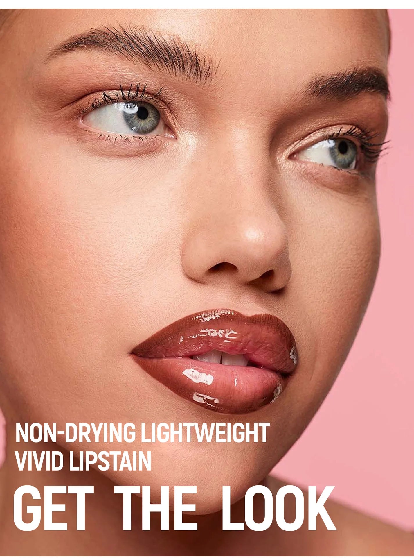 Lápiz Delineador de labios mate 2 en 1 de doble cabeza, resistente al agua, antiadherente, brillo de espejo, tinte de labios, brillo de labios marrón, maquillaje de lápiz labial