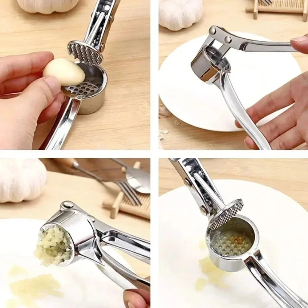 Utensilios de Cocina, Práctico Triturador de Ajo Profesional de Alta Calidad, Fácil de Limpiar, Triturador de Verduras y Frutas