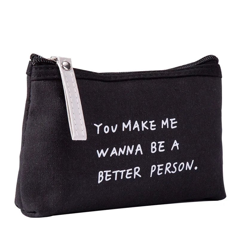 Bolsas de tela para lápices, estuche para lápices Kawaii, estuches grandes para lápices, bolsa de cosméticos de viaje, organizadores de papelería escolar para volver a la escuela