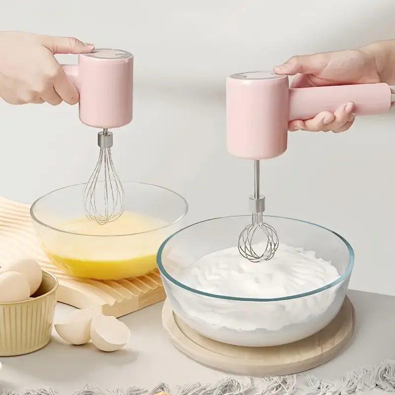 Batidor de huevos de acero inoxidable, batidor de alambre de cocina, batidor de globos, batidor de huevos de leche, batidor de huevos eléctrico de mano