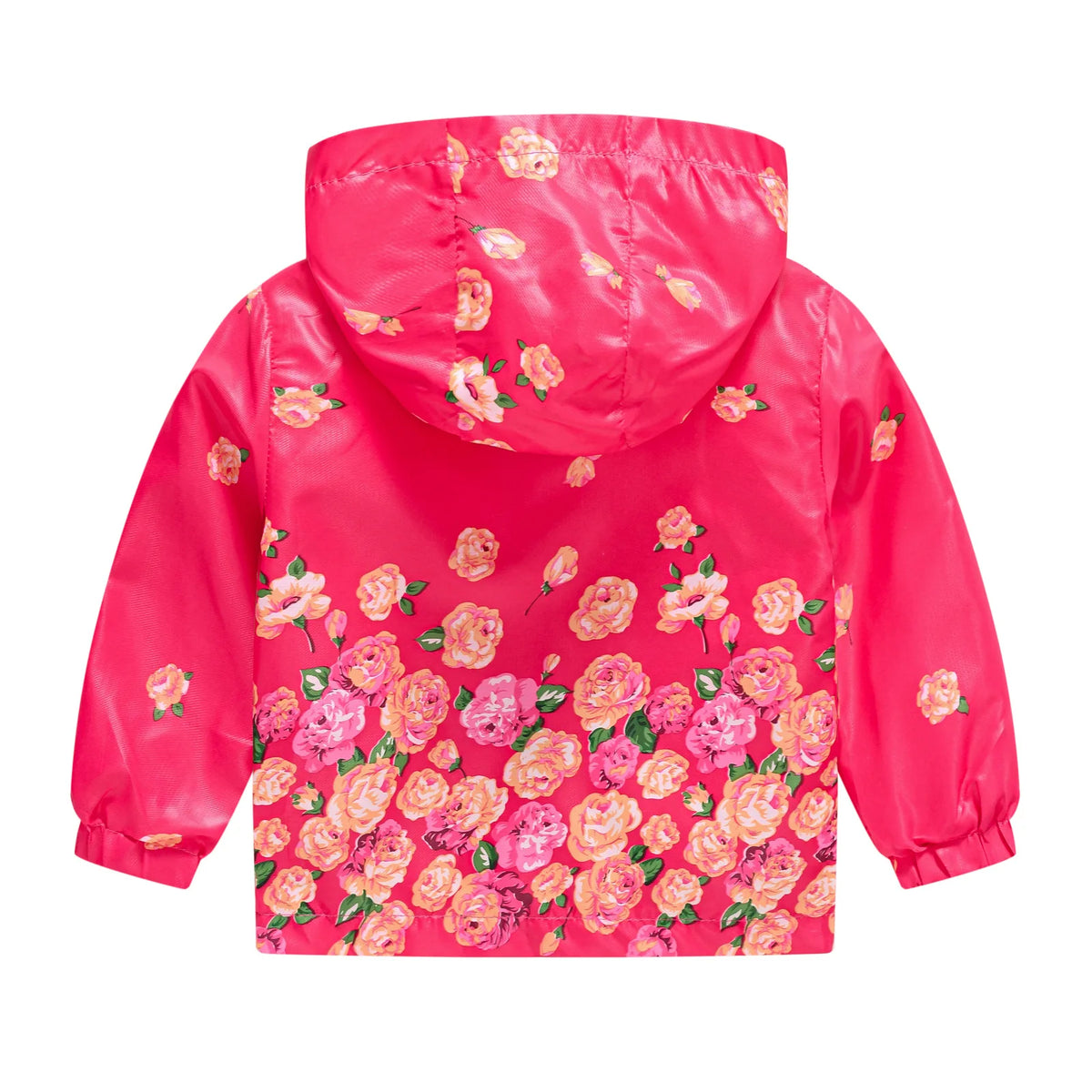 Chaqueta impermeable con capucha para niños y niñas, cortavientos con cremallera y estampado de dinosaurio de dibujos animados, a la moda, novedad