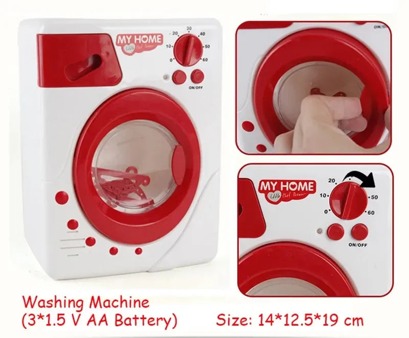 Electrodomésticos de cocina, juguetes, juego de cocina para niños, juego de cocina, accesorios para casa de muñecas, licuadora, cafetera, máquina mezcladora, tostadora