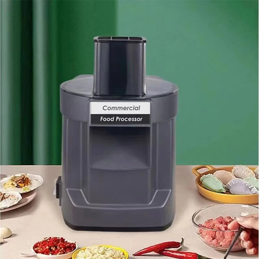 Máquina cortadora de verduras comercial, picadora automática de patatas, zanahorias y verduras, trituradora y cortar en cubitos, cortar rápidamente verduras