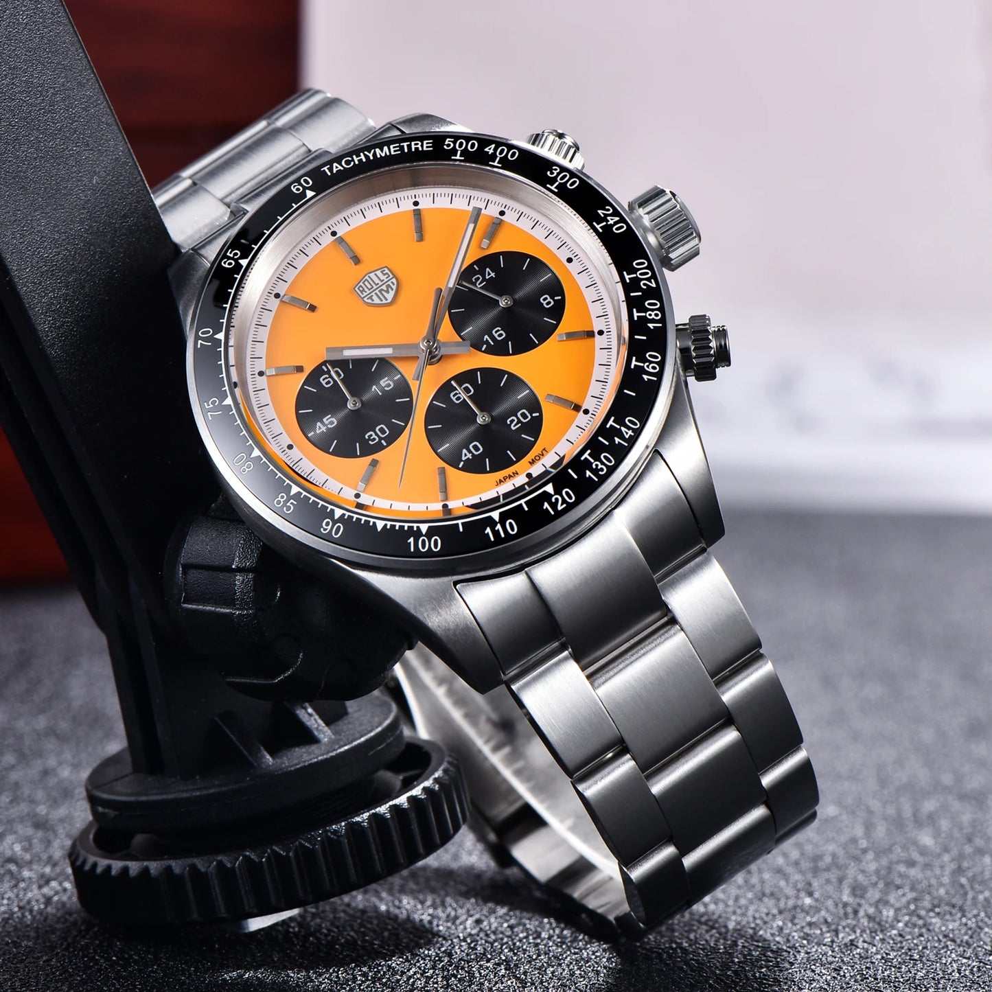 2025 nuevos relojes RollsTimi para hombre, reloj cronógrafo de cuarzo de lujo para hombre, espejo de zafiro AR, reloj de regalo resistente al agua para hombre luminoso