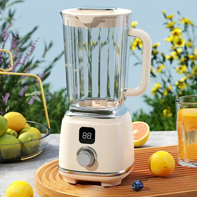 Nuevo extractor de jugo original para el hogar, máquina de procesamiento de frutas y jugo totalmente automática, licuadora de jugo portátil, hoja de acero inoxidable