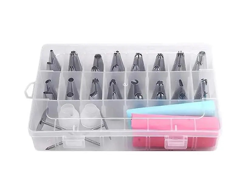 38 unids/set bolsa de pastelería de crema boquillas de decoración de pasteles molde de tubo herramientas para hornear