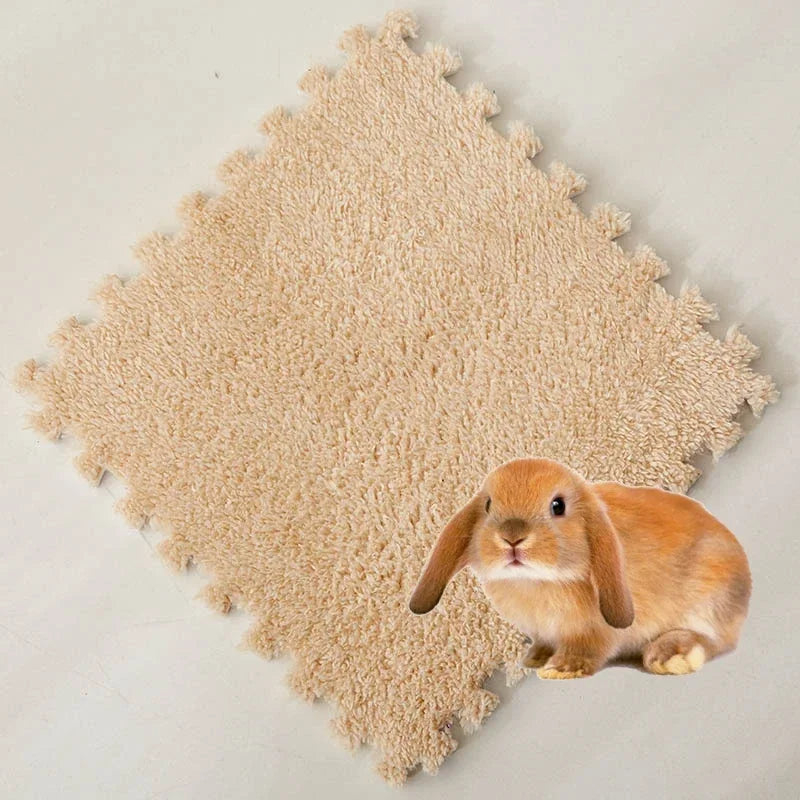 Forro para jaula de conejillo de indias, estera de cama antideslizante impermeable, almohadilla altamente absorbente para orinar, artículos para mascotas pequeñas, 4/10 piezas